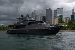 Antares Yacht In Sydney Harbour